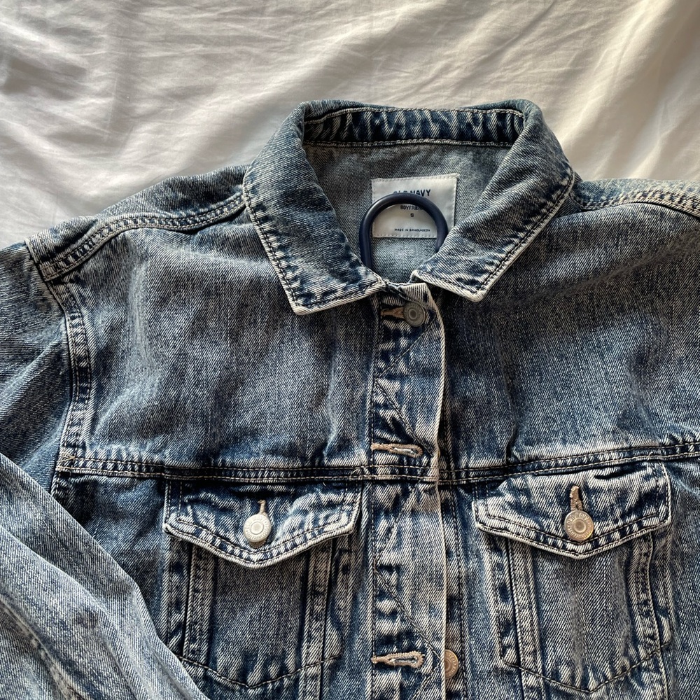 OLD NAVY washed jean jacket